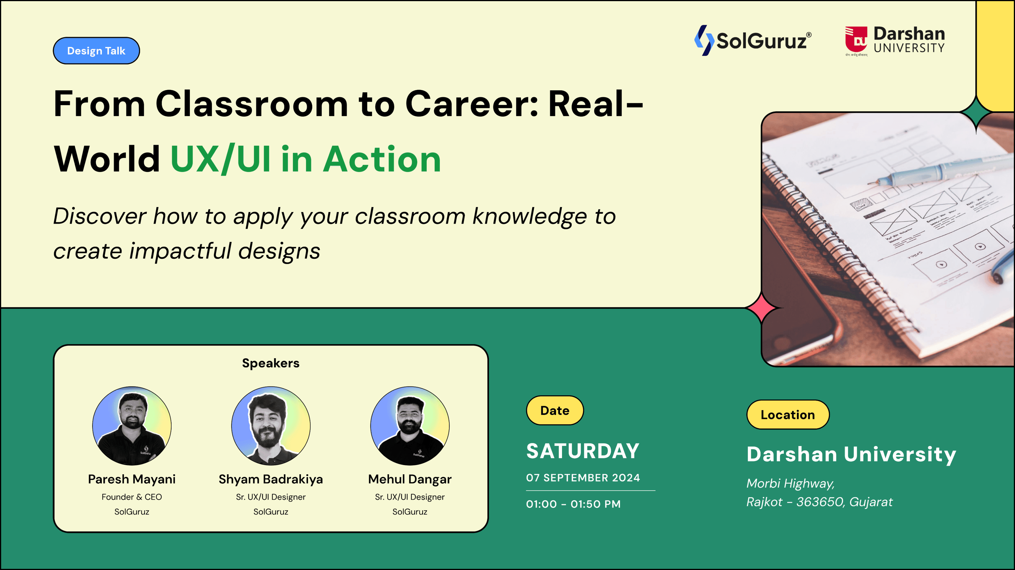 Boosting Vocational Education – A Collaborative Event of Darshan University and SolGuruz